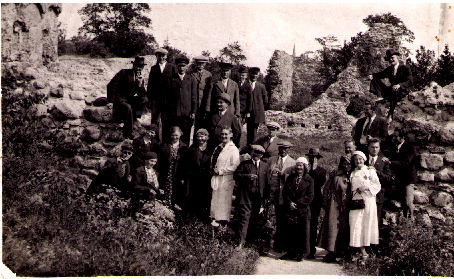 Vaivara rahvas ekskursioonil