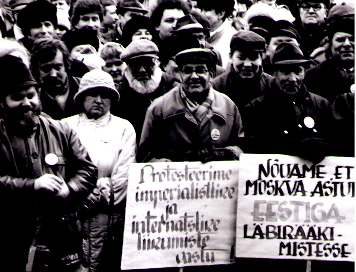 Rahvarinde miiting Jõhvis