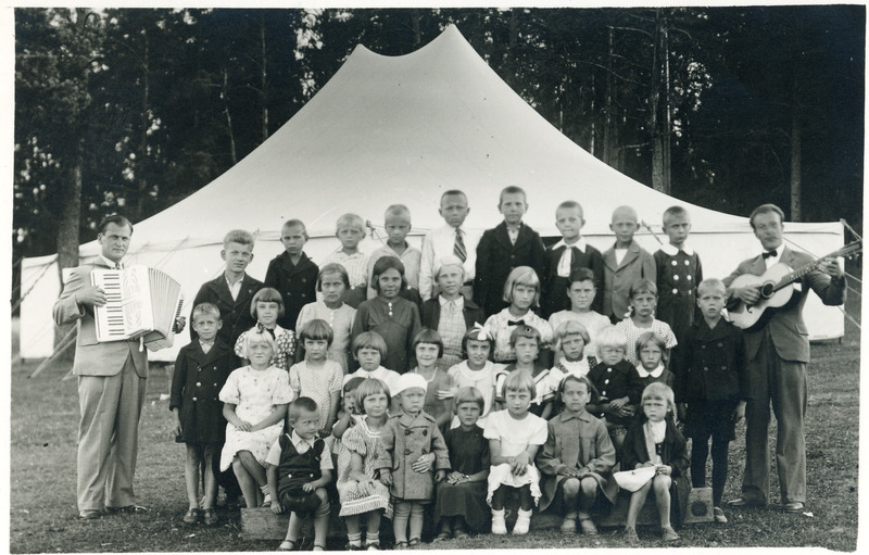 Iisaku usuõpetuse laager u 1935.a