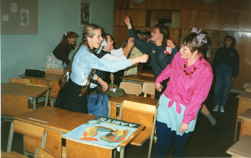 Õpetajate päev Iisaku koolis, Anneli Sabolotni, Eda Välimets