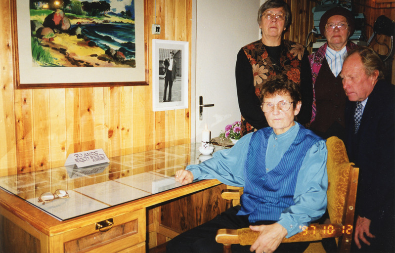 Mälestusõhtu E. Erilt 70. a sünnist, Iisaku muuseumi kaminasaalis