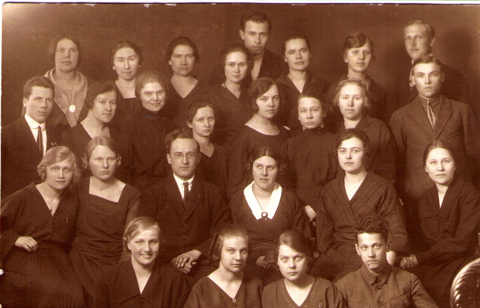 Õpetajate Seminari õppilased 1923