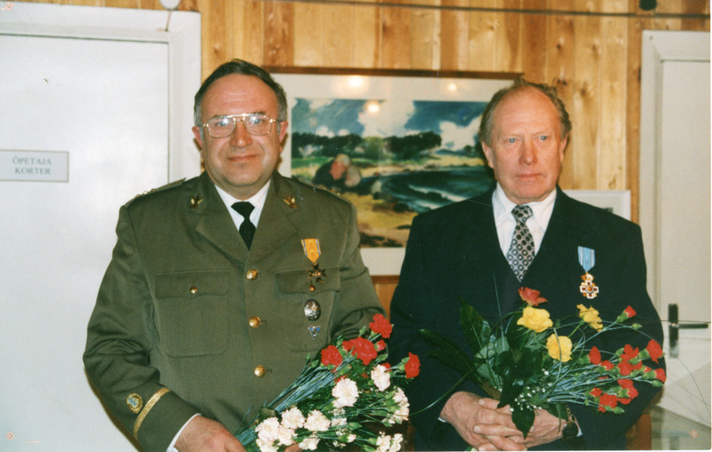 Juhan Voist ja Samuel Bogdanov, 1999. a Iisaku muuseumis