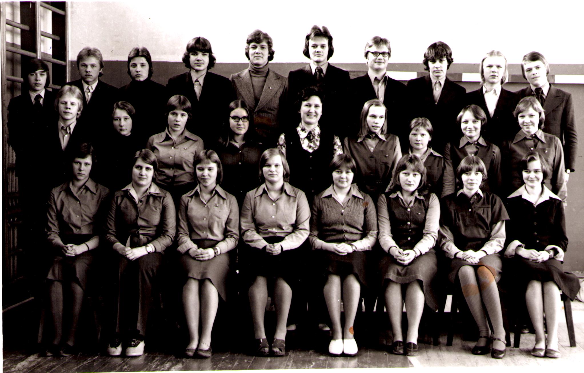 Iisaku Keskkooli 10. klass 1978. a kevadel