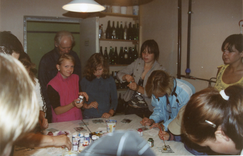 Kultuuriöö Iisakus, 8.08.08. Kunstide koolis.