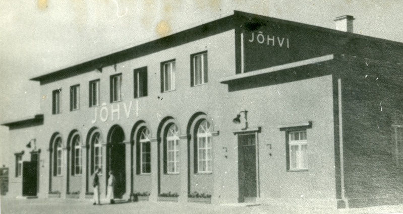 Jõhvi jaamahoone, ehitatud 1936.a.