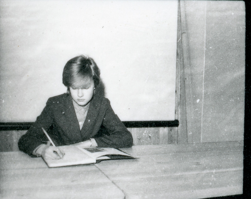 Iisaku KK õpilased muuseumi töös abis