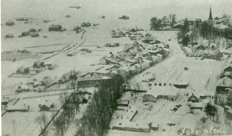 Aerofoto Jõhvist 1932.aastal