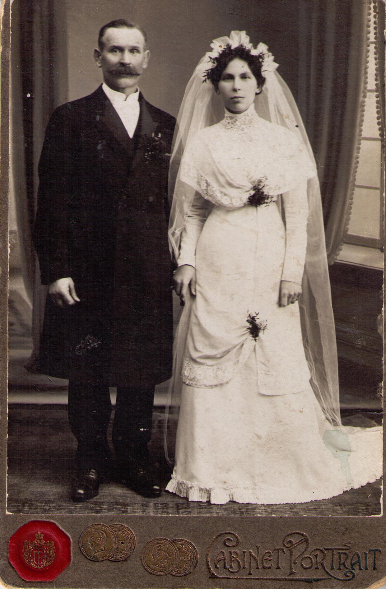 Al-der ja Aliide Kova pulmad, u 1910.a.