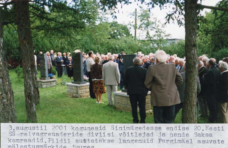 3.aug.2001 koguneti Sinimägedesse.
