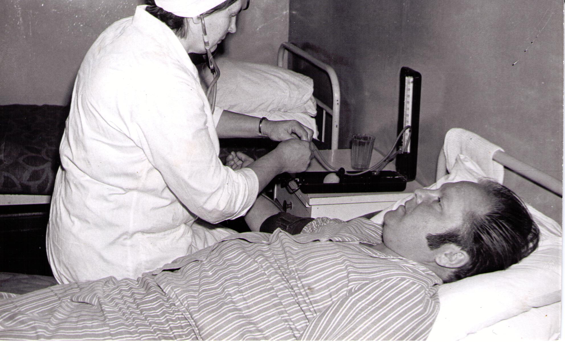 Iisaku haigla velsker Hilda Saare