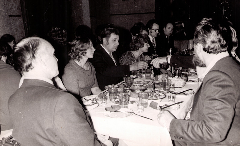 Iisaku sovhoosi lõikuspidu.