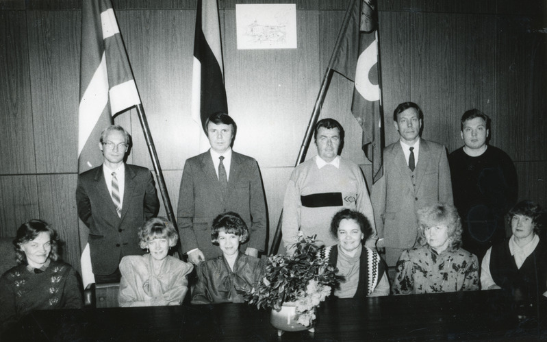 Jõhvi linnavalitsus 1992.aastal