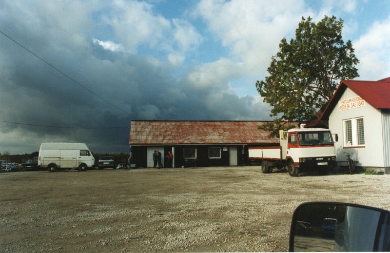 Vaade Iisaku autolammutusest