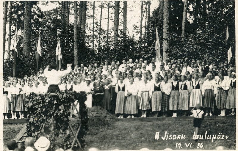 II Iisaku laulupäev 19.06.1936
