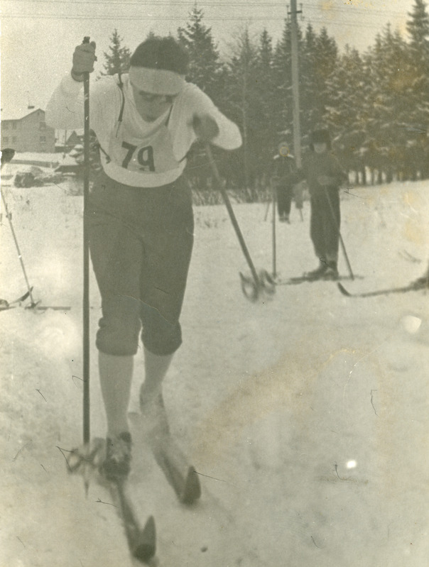 Riina Raiend suusavõistlustel