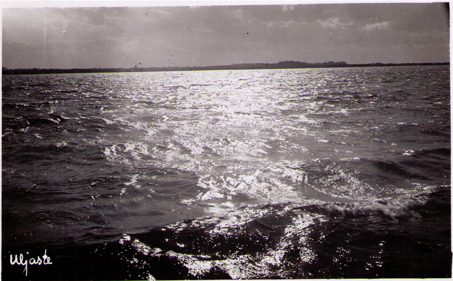 Fotopostkaart. Uljaste järv