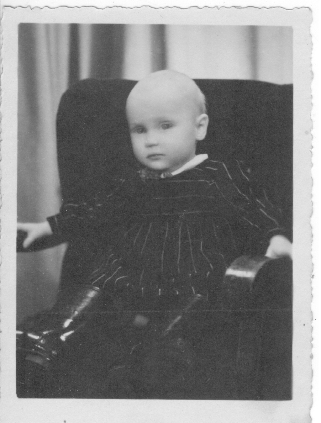 Astrid-Hilja Muul 1aasta ja 3-kuusena Riia 17.dets. 1948