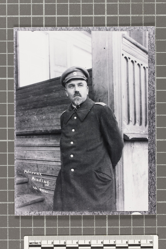 Polkovnik Siegfried Pinding. Sügis 1919.