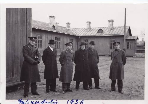Eesti kaitseväe ohvitserid Juhkentalis