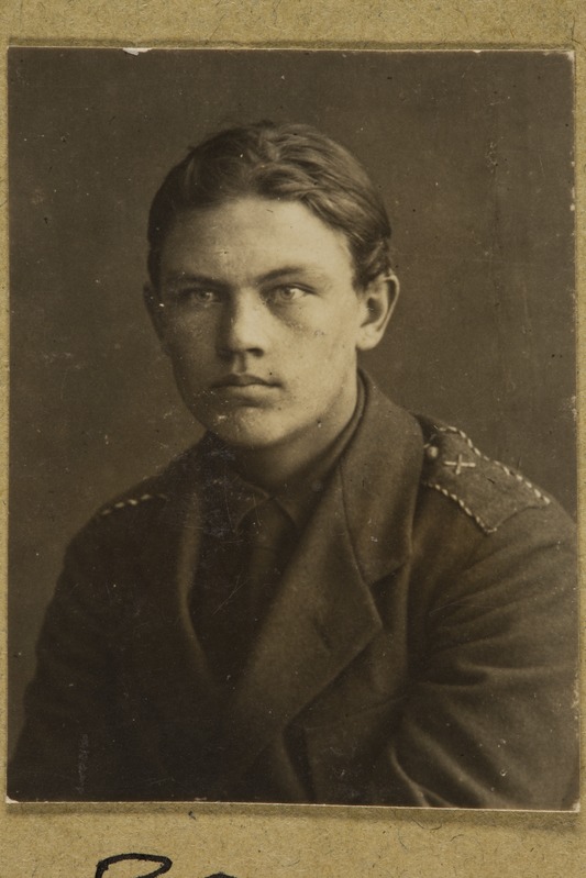 portreefoto, vabatahtlik Bergomann, 1919