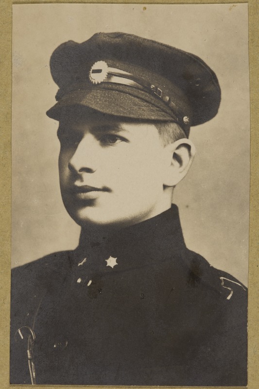 portreefoto, Erich Kubbo, 1919.