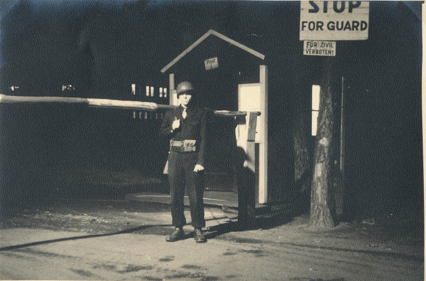 foto, Vahikompanii nr. 4221 vahimees.