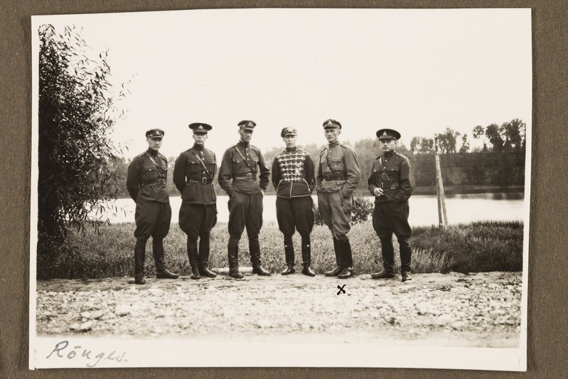 Eesti ohvitserid Rõuges