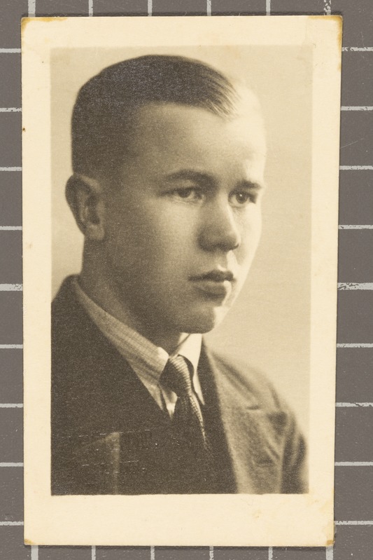 Lennukooli õpilane Richard 1936