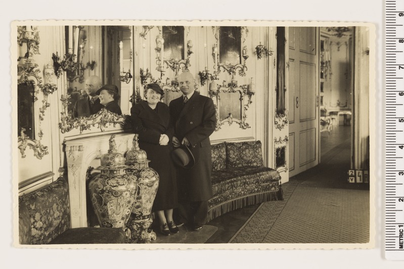 August Traksmaa abikaasaga Viinis