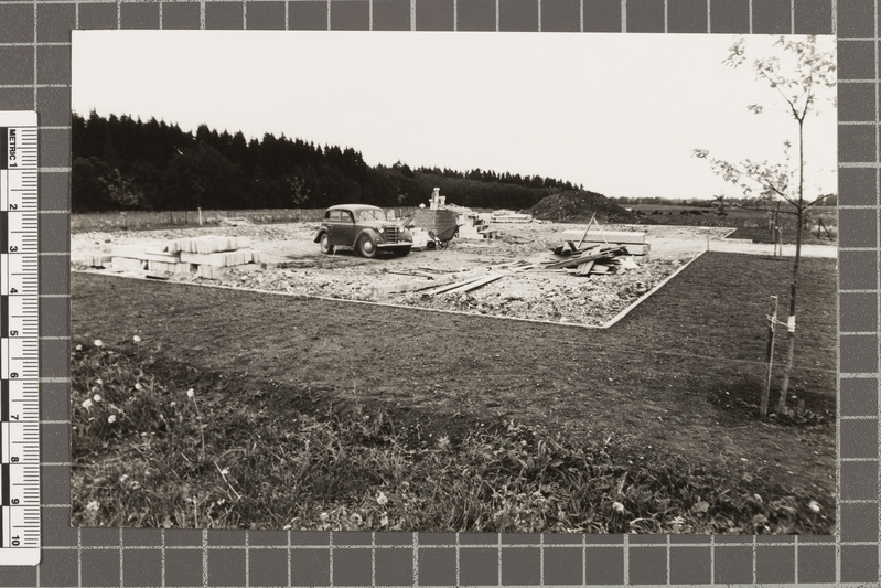 Äärekivide paigaldamine Raba talu asemel, 1990