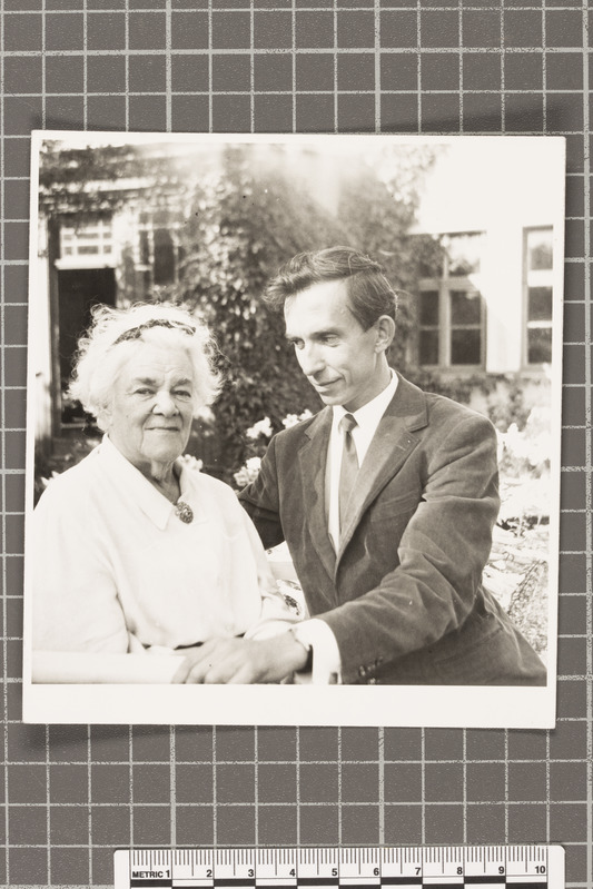Maria Laidoner ja Lennart-Hans Jürgenson Viljandis, 1971