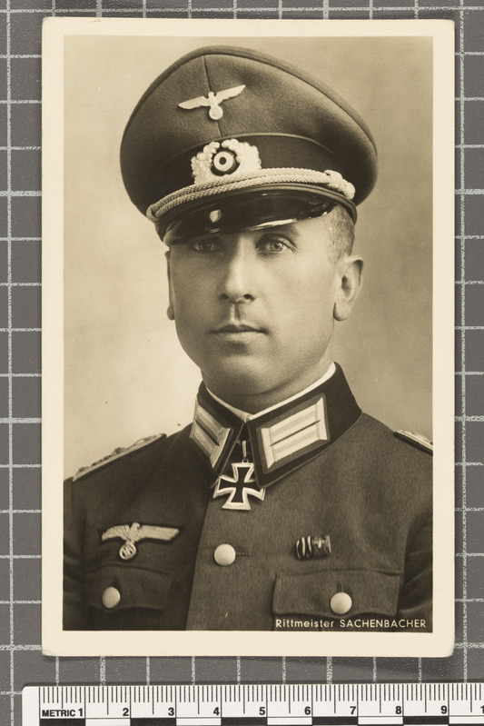 Rittmeister Hans-Hermann Sachenbacher