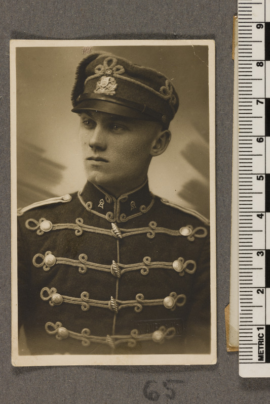 Tallinna Üksiku Eskadroni nooremallohvitser Johan Pärtel