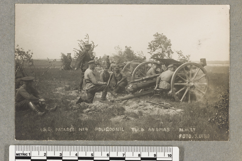 Patarei nr. 4 polügonil tuld andmas 1927