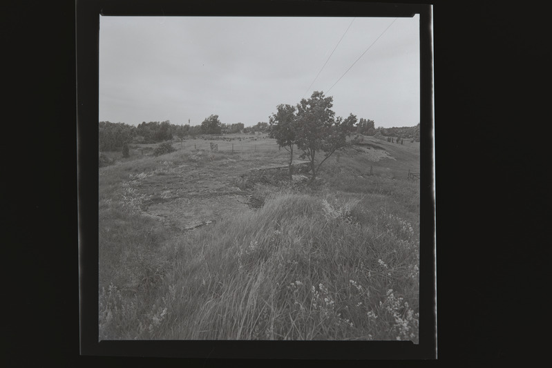 Sõru patarei 3. suurtüki eesvall, osalt murenenud, 1986
