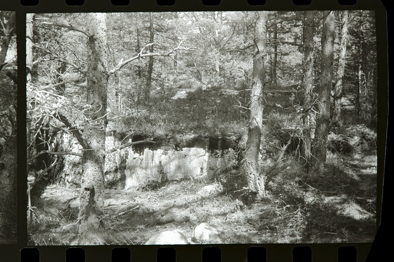 Tahkuna 12" patarei 4. suurtüki alus, 1987