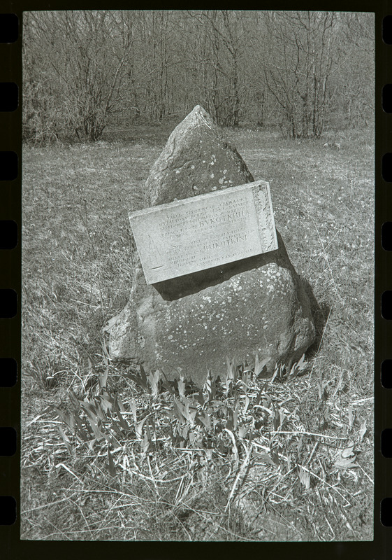 Mälestuskivi Bukotkini patareile, 17.05.1988