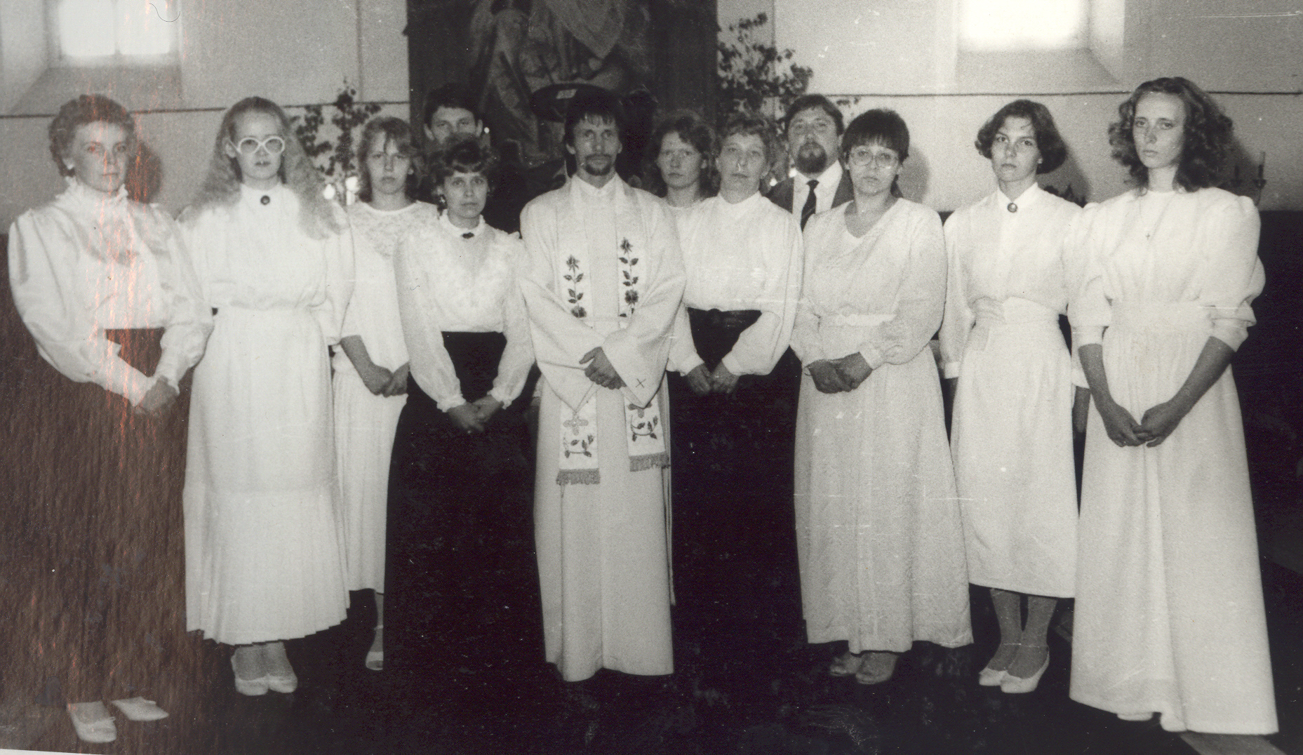 Iisaku koguduse leeripüha, 1990.