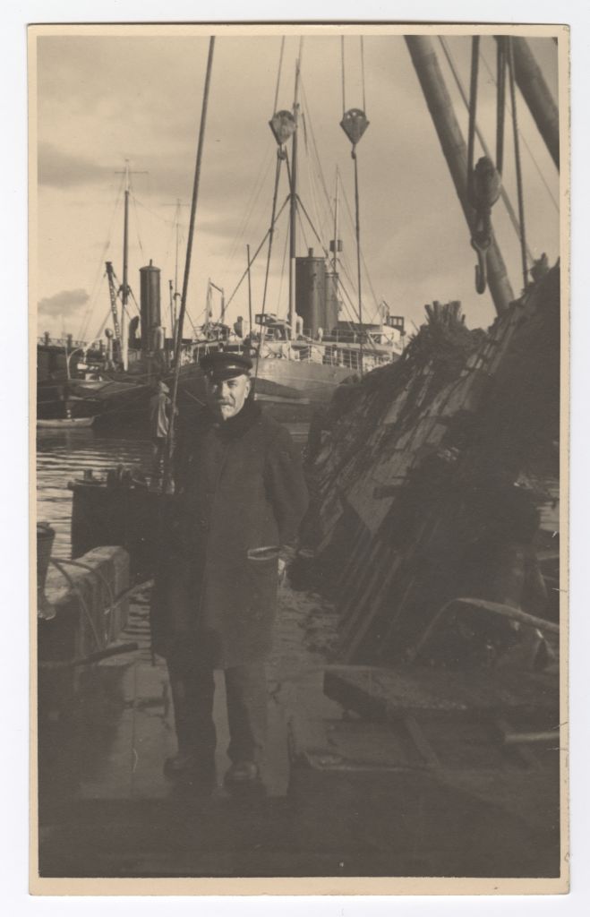 Madis Mei Purjelaeva vraki tõstmisel Tallinna Vanasadamas