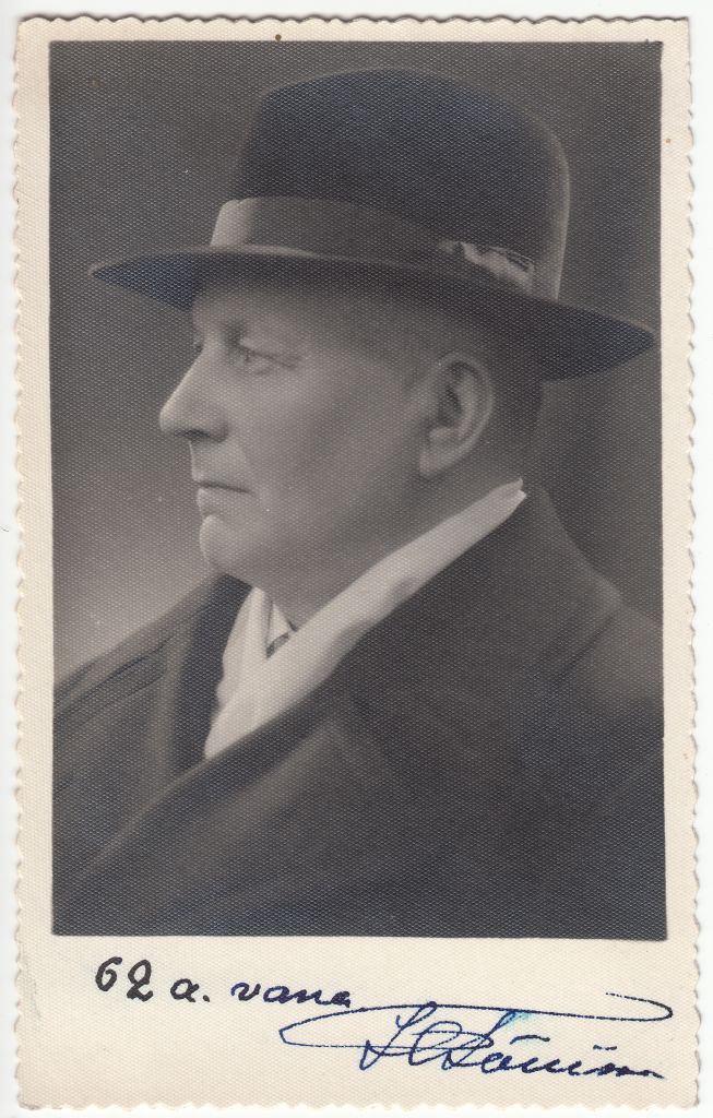 portreefoto, Hermann Tõnissoo