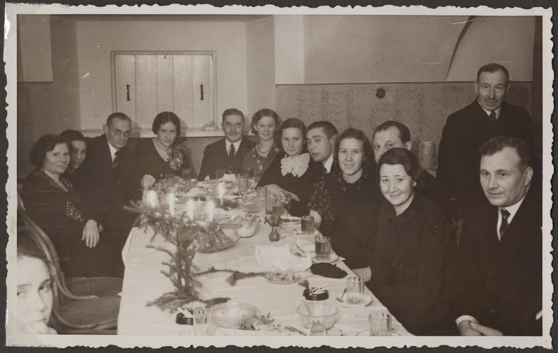 Jõulud 1938, foto Hermann Tõnissoo perealbumist