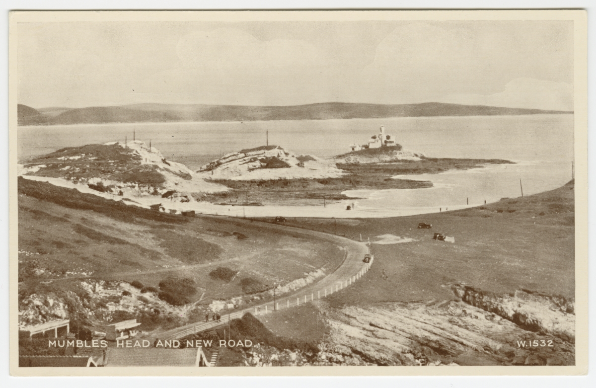 Inglismaa. Wales, Mumbles, vaade uuele magistraalile lahe ääres