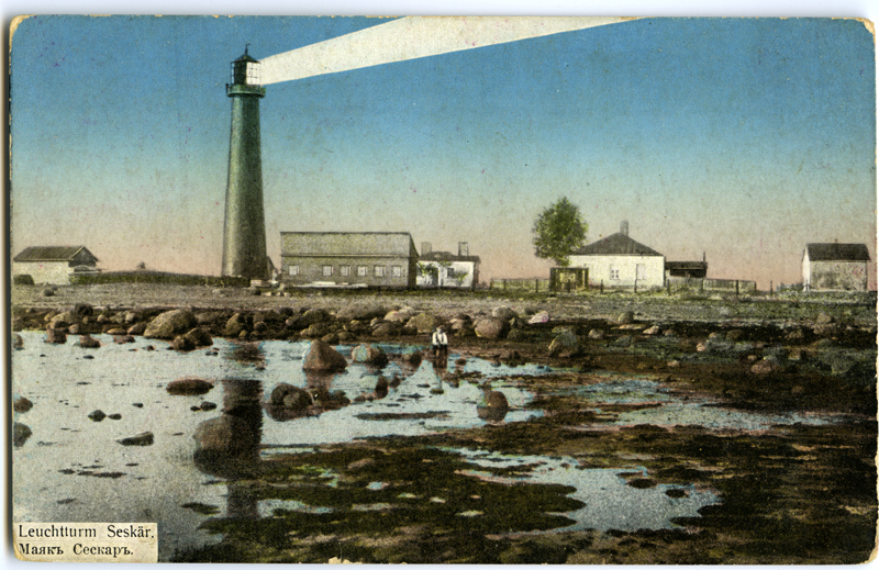 Seskäri tuletorn Soome lahes