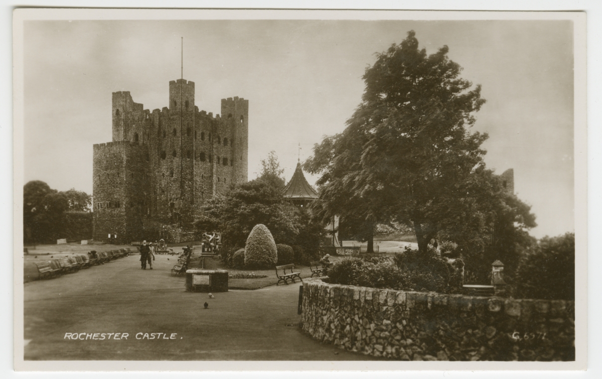 Suurbritannia. Rochester. Vaade lossile