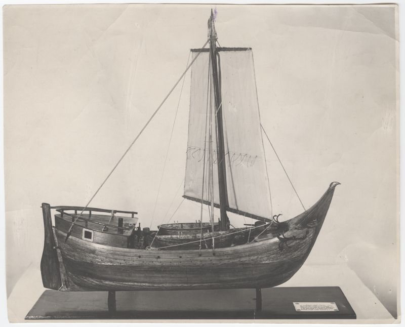 Kotši  mudel Eesti Meremuuseumi kogust