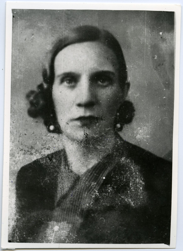 Eesti Riikliku Merelaevanduse Ehituskontori raamatupidaja Ella Ilmasto portree