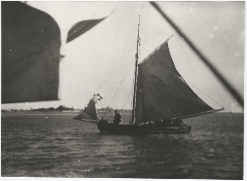 Ühemastiline luup Haapsalu sadamas 19. sajandi lõpul