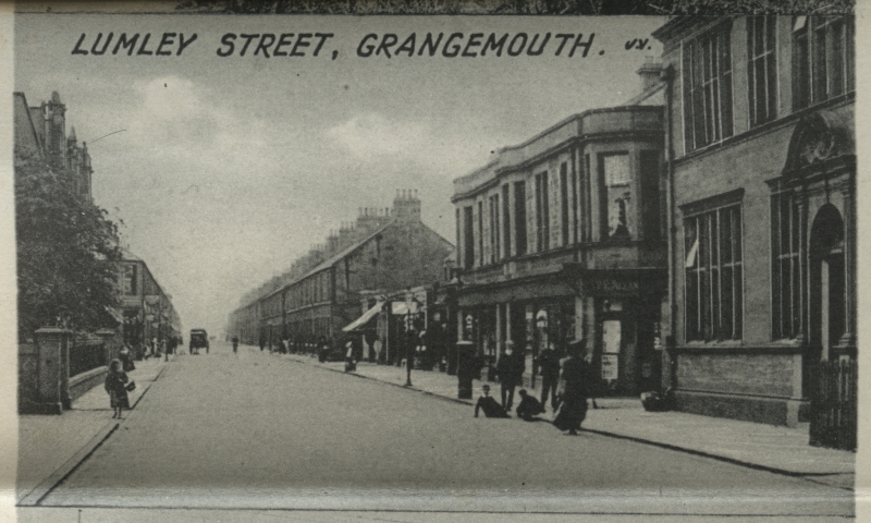 Postkaart: Lumley Street, Grangemouth