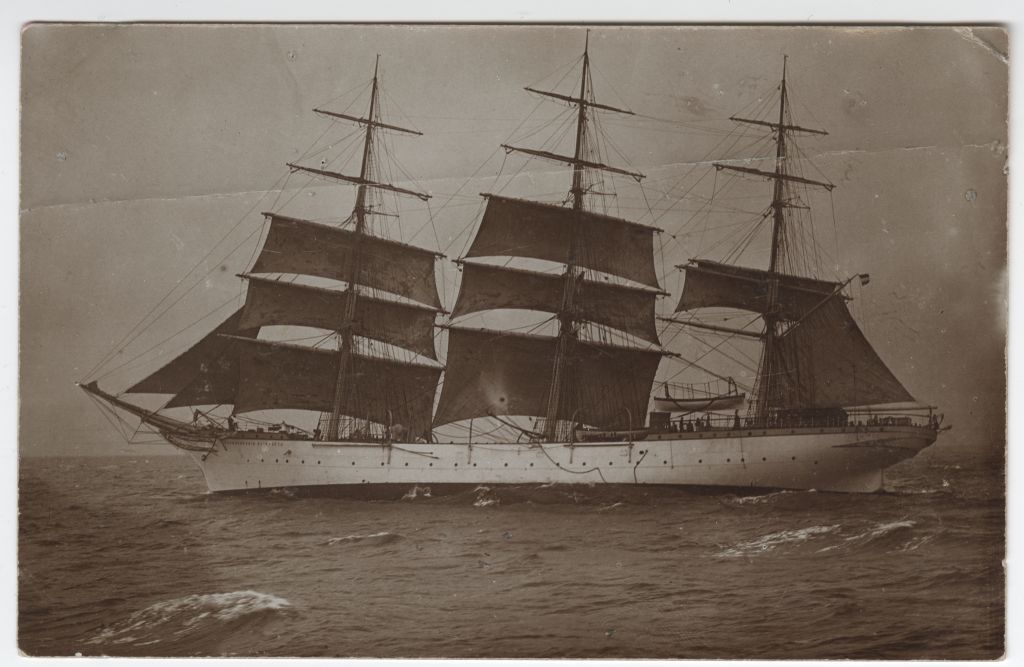 3-mastiline barklaev "Grossherzogin Elisabeth" merel